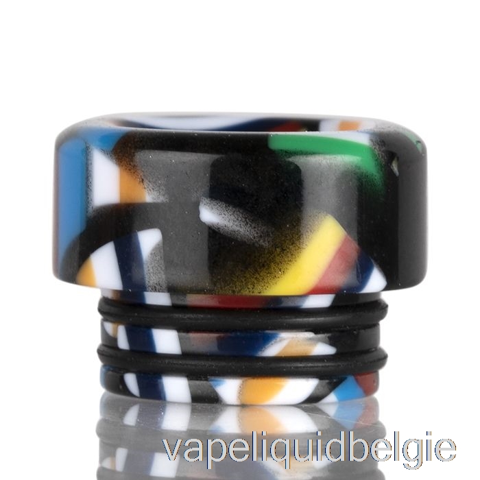 Vape België 810 Shorty Mozaïek Druppeltip Zwart